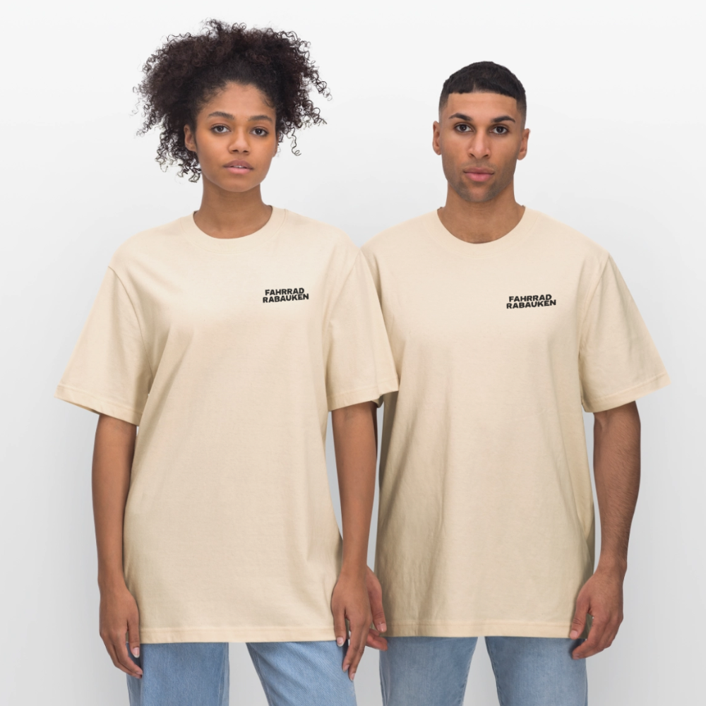 Organic T-Shirt Fahrradrabauken - natural raw